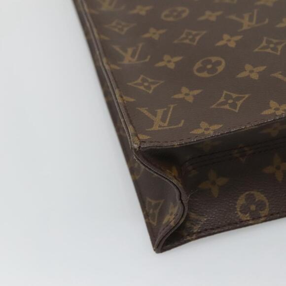 LOUIS VUITTON Monogram Sac Plat Hand Bag M51140 - Picture 14 of 16